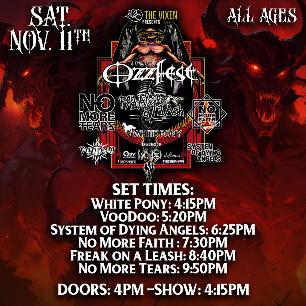 ozzfest 2023 tour dates